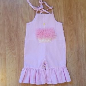 Happy 1st birthday girls outfit jumper